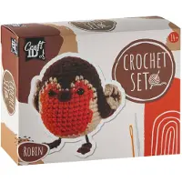 Creative Craft Group haakpakket roodborstje knutselset voor volwassenen.