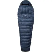 Fjällräven - Keb Three Seasons - Donzen slaapzak Regular, blauw
