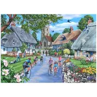 The House of Puzzles Legpuzzel - XL 500 Grote Stukken - Sunday Morning - House Of Puzzels