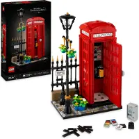 LEGO Rode Londense telefooncel - Ideas 21347