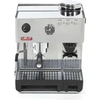 Lelit Anita RVS espressomachine met bonenmolen
