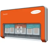 Actiomedic Pleisterdispenser EasyAid met 60x Waterafstotend & 30e Elastisch pleisters