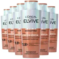 L'Oréal 6x Elvive Fiber Booster Anti-haaruitval Shampoo 200 Ml