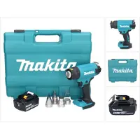 Makita DHG 181 F1K Akku Heißluftgebläse 18 V 150 - 550°C + 1x Akku 3,0 Ah + Koffer - ohne Ladege