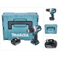 Makita DHP 489 F1J accu-klopboormachine 18 V 73 Nm borstelloos + 1x accu 3,0 Ah + Makpac - zonder oplader