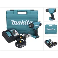 Makita DHG 181 RMK Akku Heißluftgebläse 18 V 150 - 550°C + 2x Akku 4,0 Ah + Ladegerät + Koffer