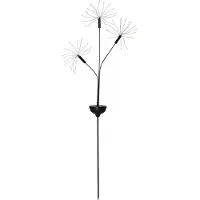 Star Trading LED solarlamp Firework met aardspies 3-lamps