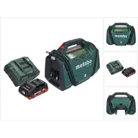 Metabo AK 18 Multi accucompressor 18 V 11 bar + 1x accu 4,0 Ah + oplader