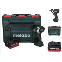 Metabo SSW 18 LT 300 BL accu-slagmoersleutel 18 V 300 Nm borstelloos + 1x oplaadbare accu 5,5 Ah + metaBOX - zonder oplader