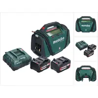 Metabo AK 18 Multi accucompressor 18 V 11 bar + 2x accu 4,0 Ah + oplader
