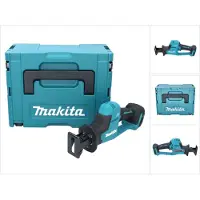 Makita DJR 189 ZJ Accu Reciprozaag 18 V Brushless + Makpac - zonder accu, zonder oplader