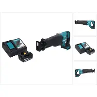 Makita DJR 187 RG1 Accu Reciprozaag 18 V Brushless + 1x accu 6.0 Ah + lader