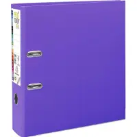 Exacompta Prem Touch Breed Ordner A4+ 80 mm Donkerpaars 2 Ringen 53357E Kunststof Staand
