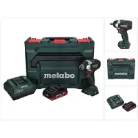 Metabo SSW 18 LT 300 BL accu-slagmoersleutel 18 V 300 Nm borstelloos + 1x accu 4,0 Ah + oplader + metaBOX