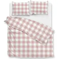 Zo! Home Dekbedovertrek Quattro-di-Lino Shell-Nude Katoen-260 x 200 / 220 cm | Extra Breed
