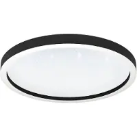 Eglo Plafonniere Zigbee Montemorelos Z Ø 57cm Zwart