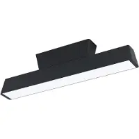 Eglo Slimme plafondlamp Connect Simolaris-z, dimbaar, zwart, Woon-/ Eetkamer, metaal, Modern, Slimme plafondlamp