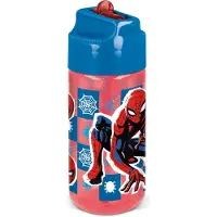 Stor Spiderman Midnight Flyer, 430 ml fles, meerkleurig. Eén maat