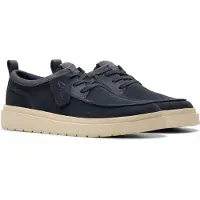 Clarks Veterschoen 'Polden Moc' navy