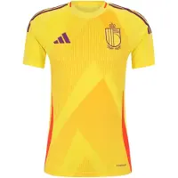 Adidas Tricot 'Belgium 25 Away' geel / oranje / bourgogne