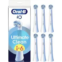 Oral-B 3x Opzetborstels Io Ultimate Clean Wit 6 Stuks