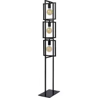 Lucide Vloerlamp Luuk 3 Lichts Zwart