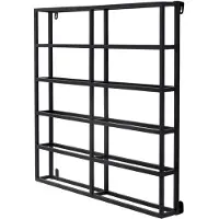Bloomingville Magne wijnrek zwart - 82064787