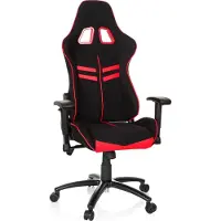 Hjh OFFICE LEAGUE PRO I - Gamestoel Zwart / Rood