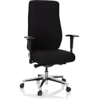 Hjh OFFICE FORCOM - Professionele bureaustoel Zwart