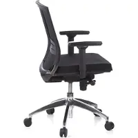 Hjh OFFICE PORTO PRO - Professionele bureaustoel Zwart