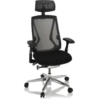 Hjh OFFICE INSPERO - High end bureaustoel Zwart