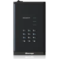 ISTORAGE diskAshur PRO3 HDD, 5 TB, 3.2 Gen 1 (3.1 Gen 1), zwart