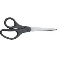 Leitz Titanium 5422 schaar, ergonomische handgreep, geschikt voor links-/rechtshandigen, L 205 mm, staal/kunststof met titaniumcoating, donkergrijs