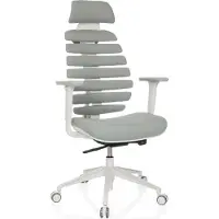 Hjh OFFICE Bureaustoel / draaistoel ERGO LINE W stof moondust