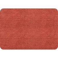 Spirella MSV Campus Badmat 50x70 cm – Zachte Badkamer Mat in Terracotta – Vochtabsorberende Badmat voor Douche en Bad