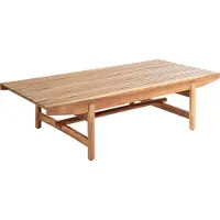 Beliani GIAVENO - Tuinsalontafel - Lichthout - Acaciahout