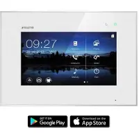 Balter EVO Wifi Rev. II 7-inch videoscherm met touchscreen, 2-draads BUS intercom, wit