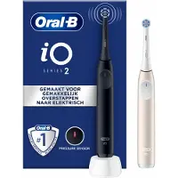 Oral-B 6x Elektrische Tandenborstel Io 2 Duo Zwart & Roze 1 Set
