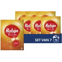 Robijn 7x Waspoeder Fleur & Fijn 10 Wasbeurten 550 Gr