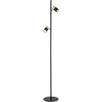 Orion Vloerlamp Kevin, zwart, Woon-/ Eetkamer, metaal, Modern, vloerlamp