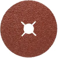 Mirka 11204A 80 Lamellen slijpschijf met zirkonium schuurmateriaal | glasfiber steunschijf | enkele lamel constructie | 10 stuks - 112040008 112040008