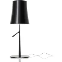 Foscarini Design tafellamp Birdie LED grande, dimbaar, zwart, Woon-/ Eetkamer, Kunststof, Design, tafellamp