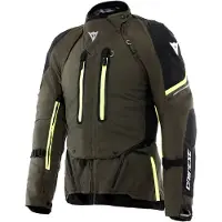 Dainese Super Adventure Absøluteshell Olijfgroen Waterdichte Textiele Motorjas Maat 50