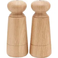 House Doctor Wardha zout en pepper set - eikenhout