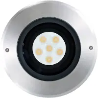 Sylvania LED Grondspot Ø200mm | 13.5W 3000K 1025Lm | 830 IP67 | Interrata Adjustable