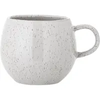 Bloomingville White Stoneware Addison mok, 500 ml