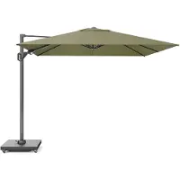 Platinum Zweefparasol Challenger T2 Premium Anthracite Lush Green (300 x 300 cm)