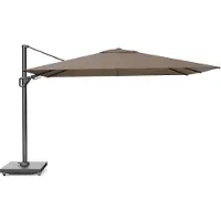 Platinum Zweefparasol Challenger T² - Taupe - 2,6 x 3,5 Meter -