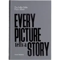 Printworks Fotoalbum EVERY PICTURE TELLS A STORY, grijs,