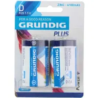 Grundig piles R20/D ZN 4100 mAh 2 pièces